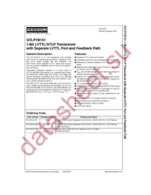 GTLP1B151M datasheet  